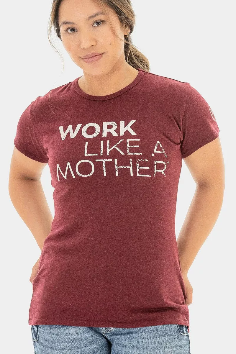 dovetail-workwear-work-like-mother-crew-neck-tee-elderberry-extra-small Dovetail Workwear Work Like a Mother Crew Neck Tee Elderberry Extra Small