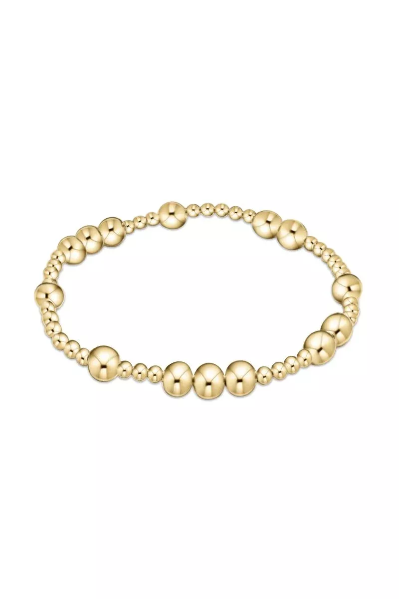 enewton Hope Unwritten 6mm Bead Bracelet Gold