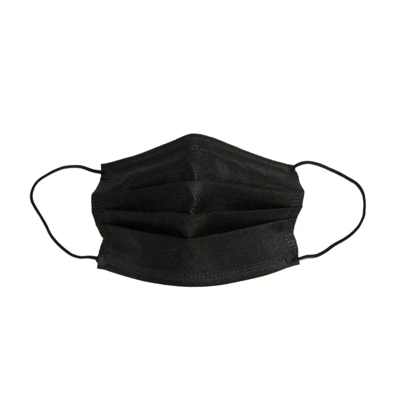 enviroguard-black-3-layer-latex-free-disposable-mask-case-2000 Enviroguard Black 3-Layer Latex Free Disposable Mask - Case of 2000