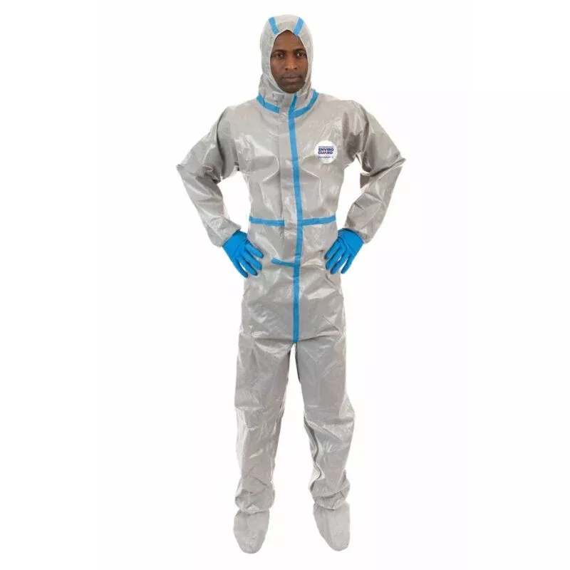 enviroguard-chemsplash-2-chemical-splash-coverall-attached-hood-boots-elastic-wr Enviroguard ChemSplash 2, Chemical Splash Coverall, Attached Hood & Boots, Elastic Wrists, Attached Thumb Loops, Taped Seams - 2XL - Case of 6