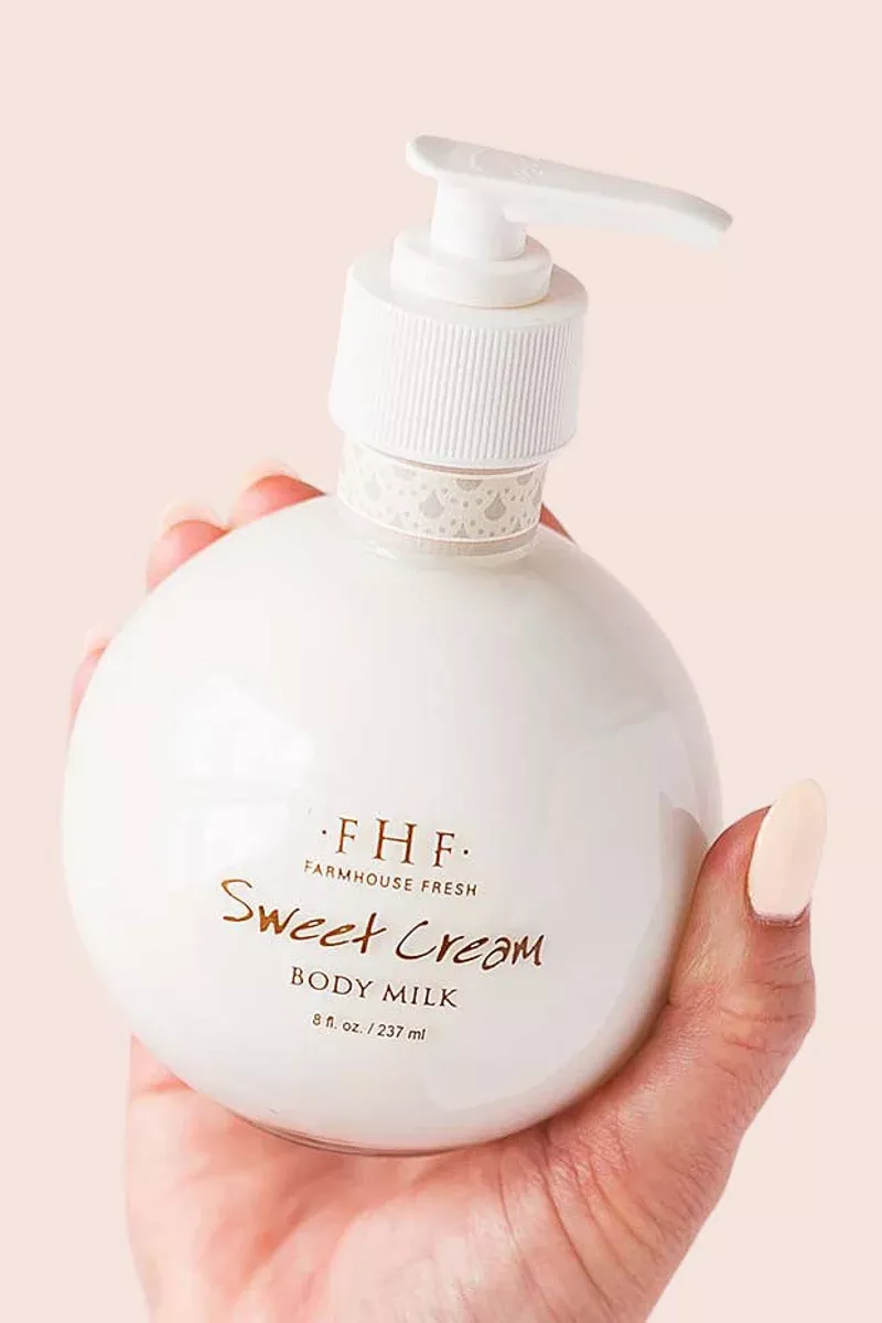 farmhouse-fresh-sweet-cream-body-milk-8-oz Farmhouse Fresh Sweet Cream Body Milk 8 oz