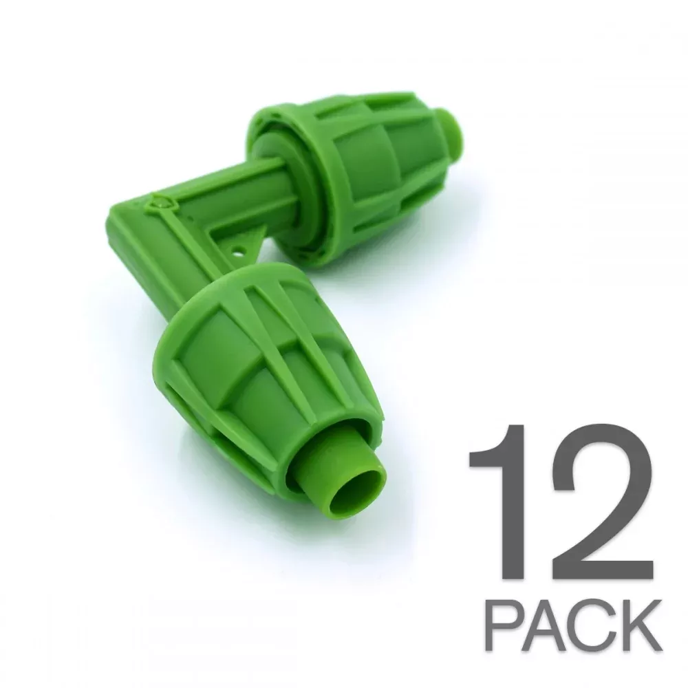 floraflex-micro-drip-16-17-mm-pipe-fitting-elbow-12pk-case-40 FloraFlex MICRO DRIP | 16-17 MM PIPE FITTING | ELBOW (12PK) - Case of 40
