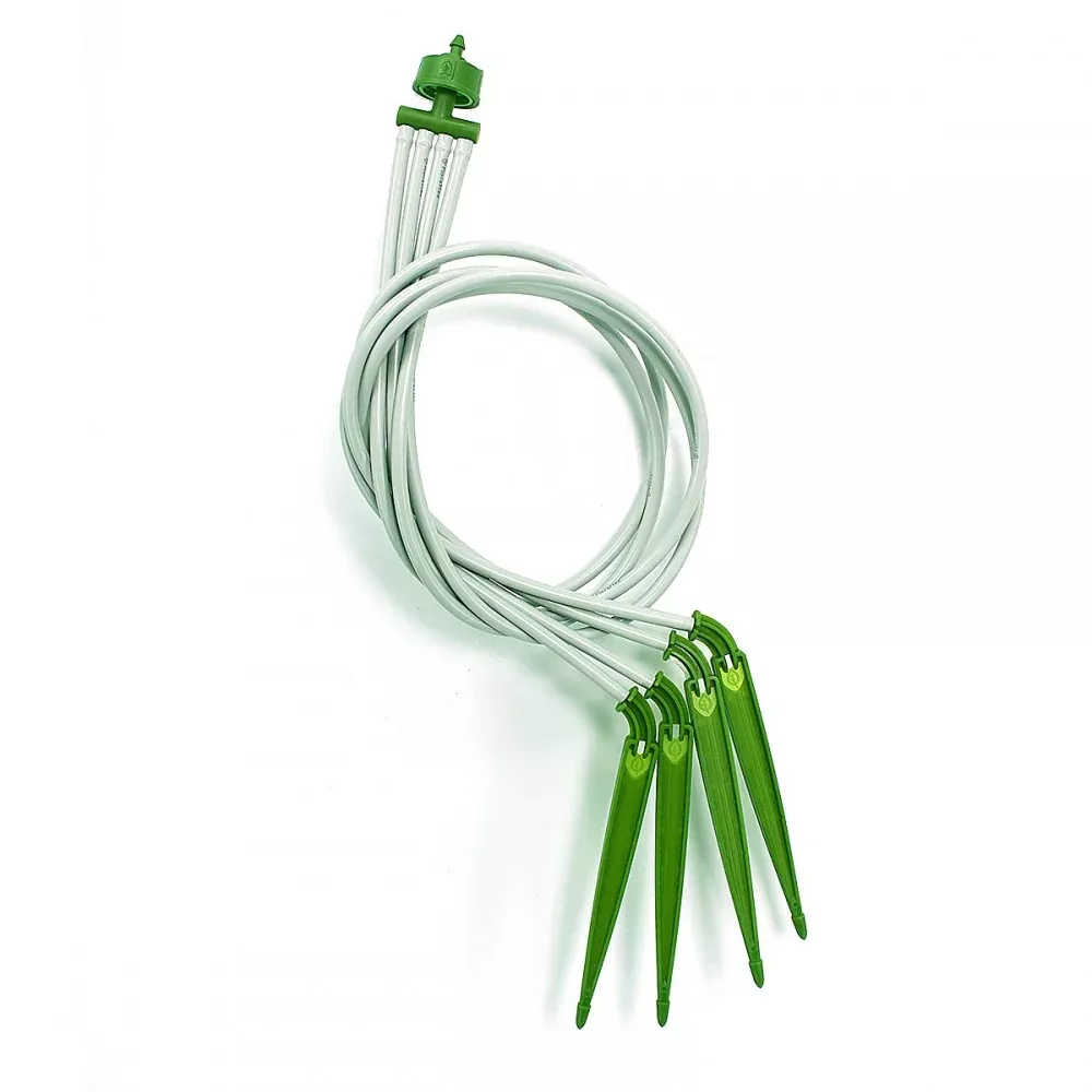 floraflex-micro-drip-4-way-parallel-split-micro-tube-dripper-assembly-24-10-pack FloraFlex MICRO DRIP | 4-WAY PARALLEL SPLIT MICRO TUBE DRIPPER ASSEMBLY 24" - (10 PACK) - Case of 12