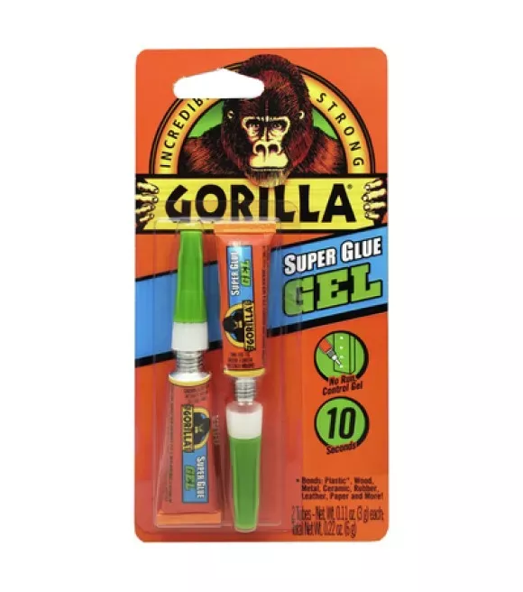 gorilla-glue-super-glue-gel-2-pk Gorilla Glue, Super Glue Gel, 2 pk