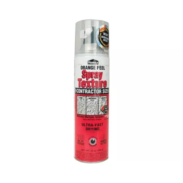homax-4055-06-orange-peel-wall-texture-20-oz-aerosol-can Homax 4055-06 Orange Peel Wall Texture, 20 oz Aerosol Can
