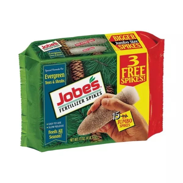 jobe-s-evergreen-fertilizer-spikes-15-pk Jobe's Evergreen Fertilizer Spikes, 15 pk.