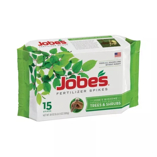 jobe-s-trees-shrubs-fertilizer-spikes-15-pk Jobe's Trees & Shrubs Fertilizer Spikes 15 pk.