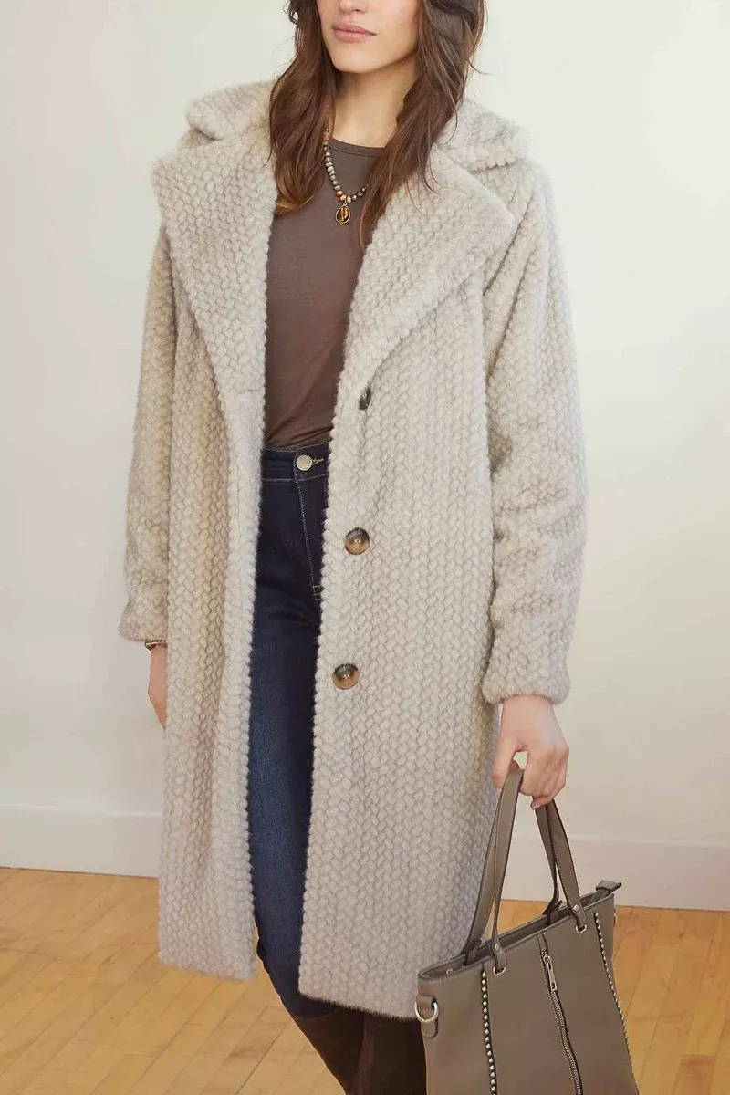 lenore-textured-faux-fur-coat-s-m-cement Lenore Textured Faux Fur Coat S/M Cement