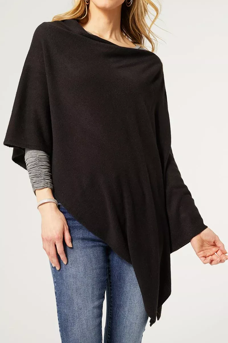 lightweight-poncho-black Lightweight Poncho Black