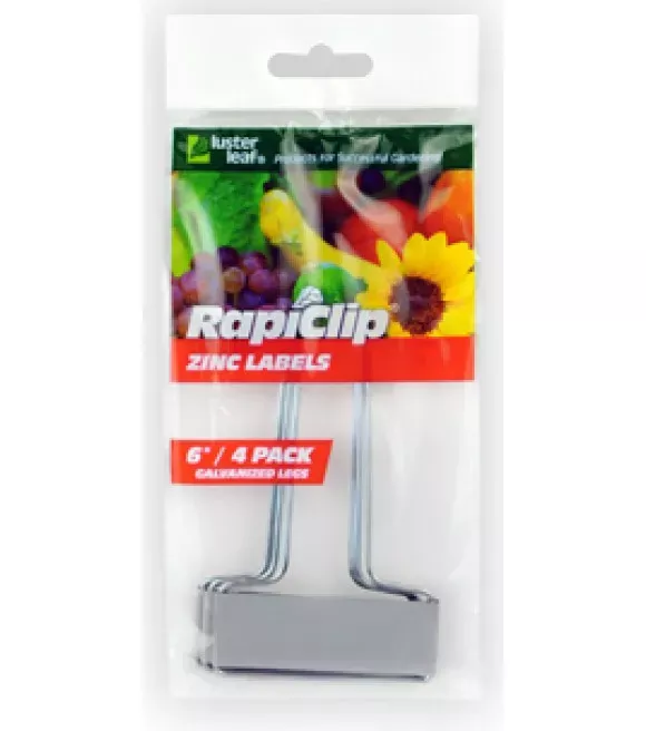luster-leaf-rapiclip-6-zinc-plant-label-4-pk Luster Leaf, Rapiclip 6" Zinc Plant Label, 4 pk