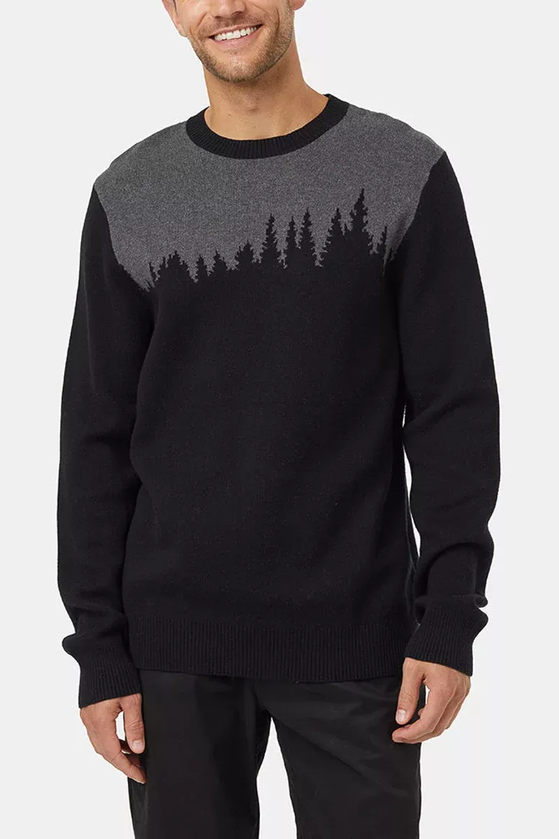 men-sweater-highline-juniper-meteorite-black-dark-grey-medium Men Sweater Highline Juniper Meteorite Black/Dark Grey Medium