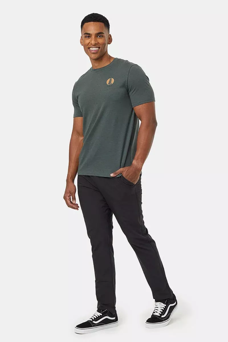 men-t-shirt-douglas-fir-urban-green-camel-large Men T-Shirt Douglas Fir Urban Green/Camel Large