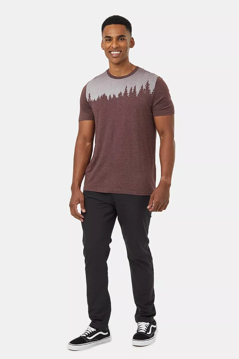 men-t-shirt-juniper-deep-mahogany-heather-white-small Men T-Shirt Juniper Deep Mahogany Heather/White Small