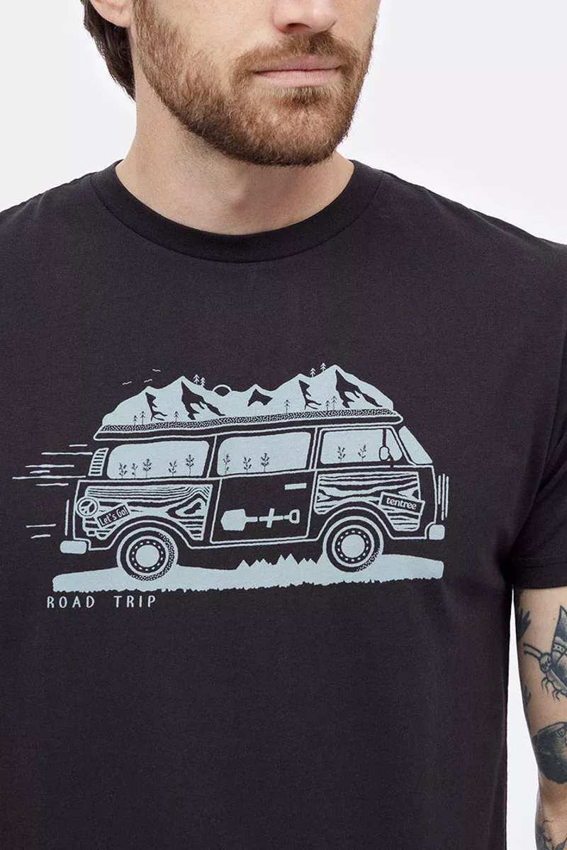 men-t-shirt-road-trip-meteorite-black-small Men T-Shirt Road Trip Meteorite Black Small