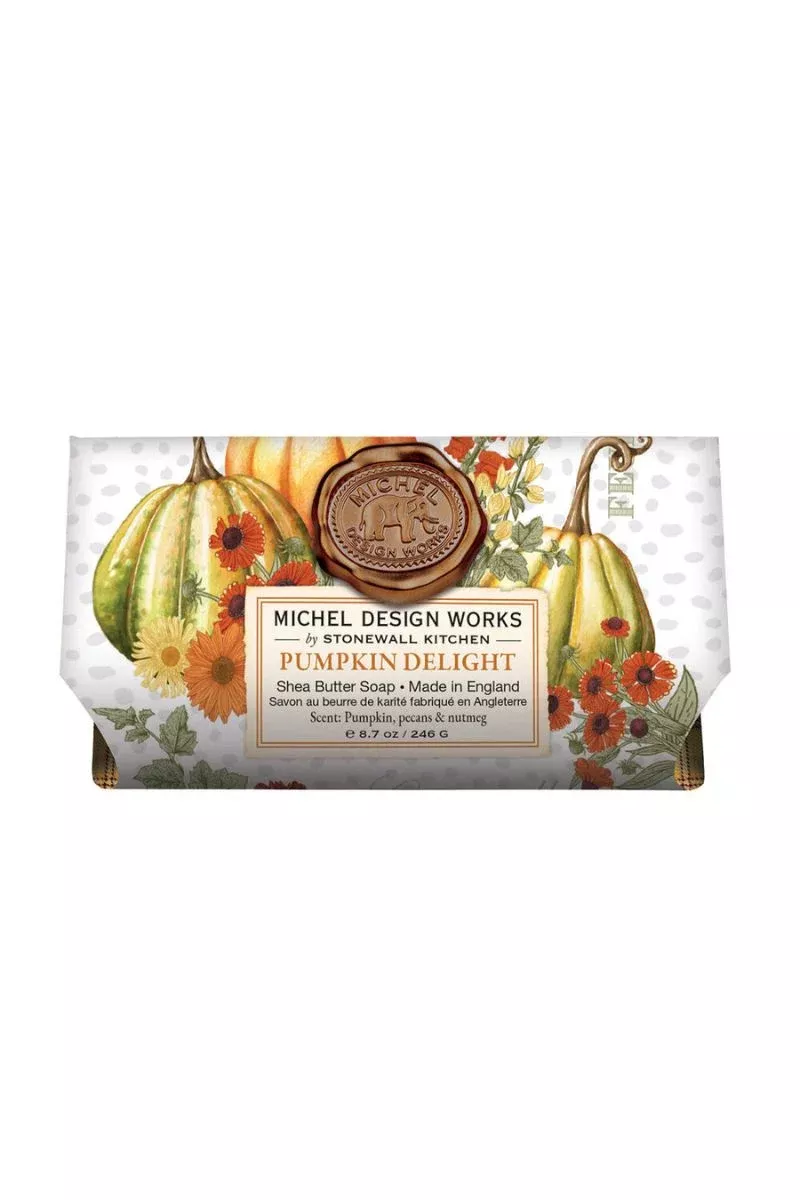 michel-design-works-pumpkin-delight-large-bath-soap-bar Michel Design Works Pumpkin Delight Large Bath Soap Bar