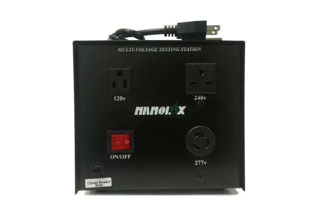 multi-voltage-testing-station-120-240-277v Multi Voltage Testing Station 120/240/277V