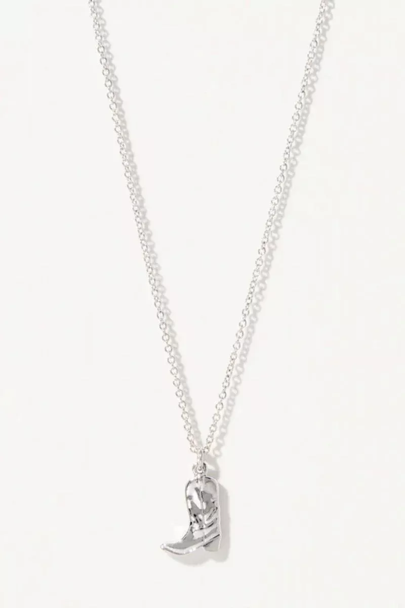 NECKLACE, KICK IT UP SILVER