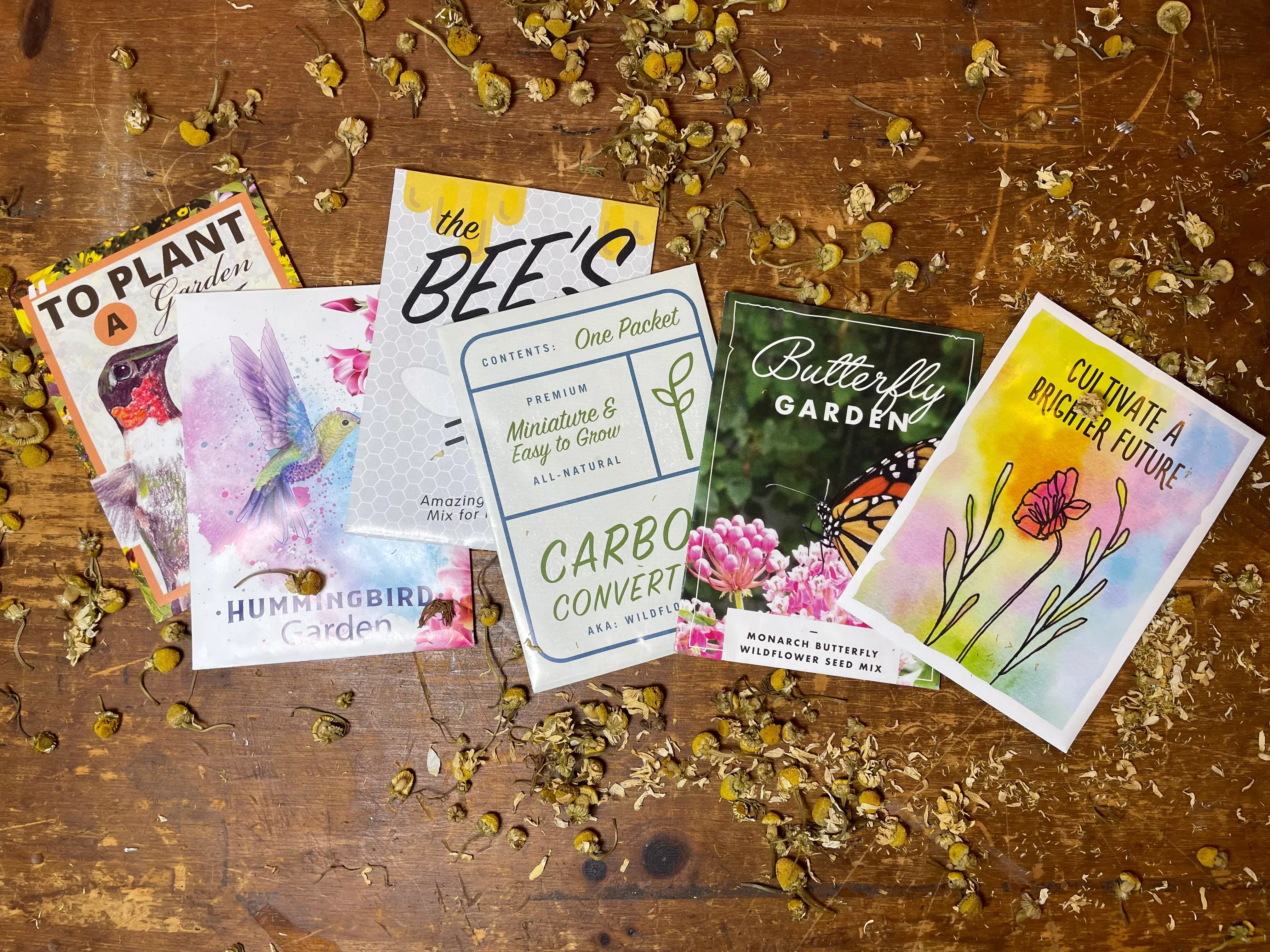 non-gmo-wildflower-pollinator-garden-seed-packet-attract-bees-butterflies-hummin Non-GMO Wildflower Pollinator Garden Seed Packet - Attract Bees, Butterflies & Hummingbirds! (Seeds of Hope)