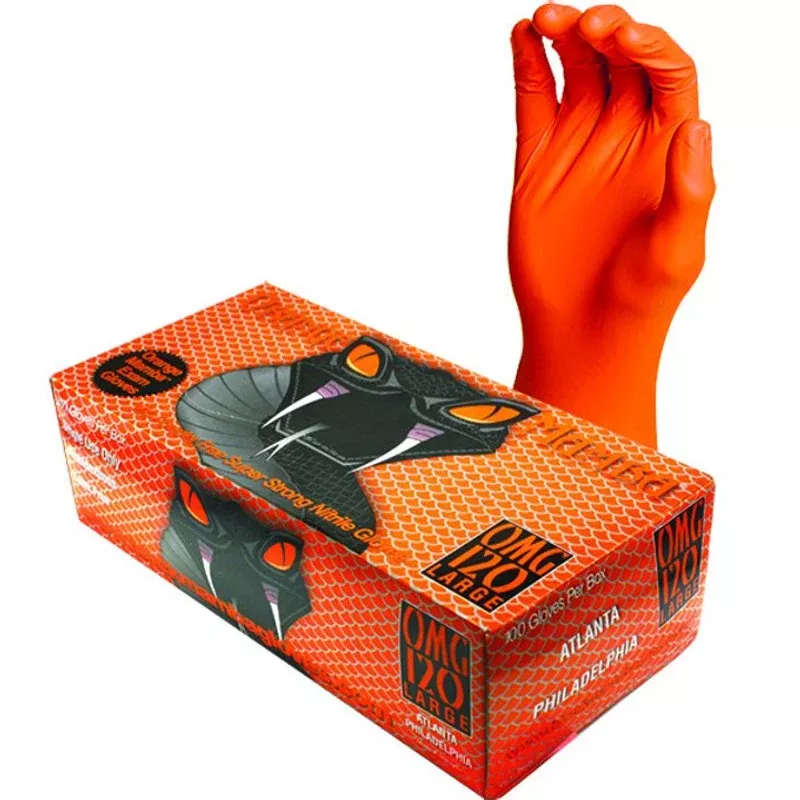 orange-torque-8-mil-nitrile-gloves-x-large-10-boxes-100 Orange Torque 8 mil Nitrile Gloves,X-Large - 10 boxes of 100