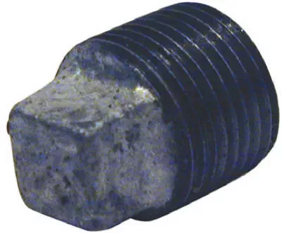 pipe-fittings-galvanized-plug-2-in Pipe Fittings, Galvanized Plug, 2-In.