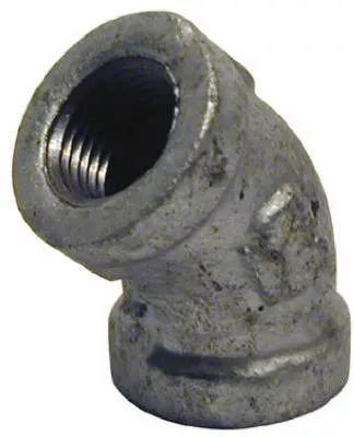 pipe-fittings-galvanized-street-elbow-45-degree-2-in Pipe Fittings, Galvanized Street Elbow, 45 Degree, 2-In.