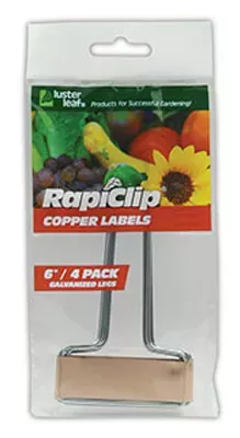 rapiclip-copper-labels-6-in-4-pk Rapiclip Copper Labels, 6-In., 4-Pk.