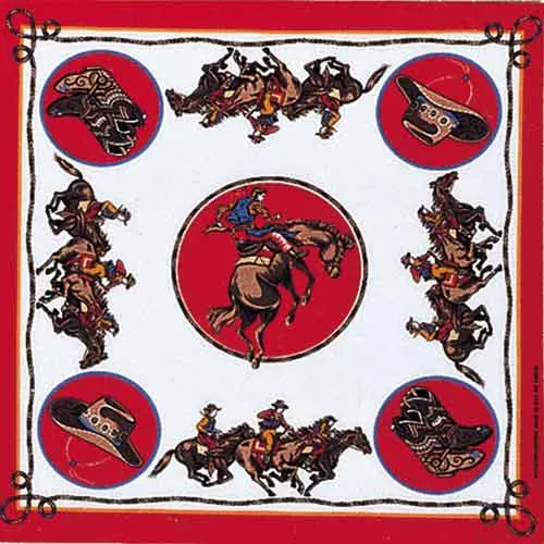 rodeo-cowboy-classic-bandana-b22sou-000350 Rodeo Cowboy Classic Bandana, B22SOU-000350