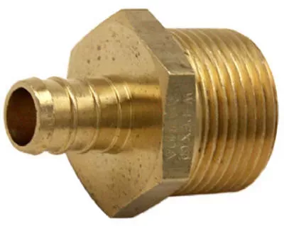 sharkbite-uc116lfa-hose-to-pipe-adapter-1-2-in-pex-barb-3-4-in-mnpt SharkBite UC116LFA Hose to Pipe Adapter, 1/2 in PEX Barb, 3/4 in MNPT