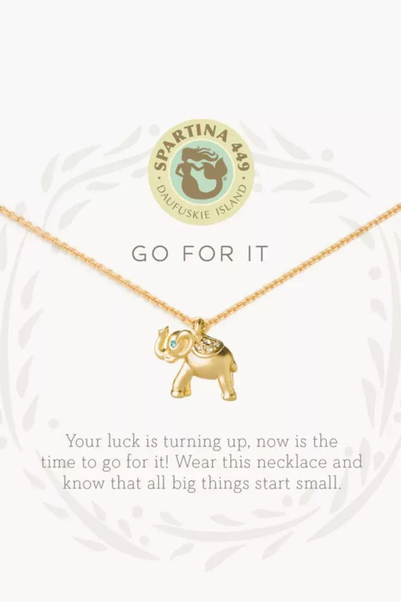 Spartina Sea La Vie Necklace 18" Go For It Gold