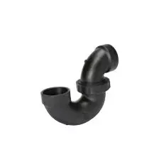 streamline-02216h-p-trap-with-union-2-in-hub-black Streamline 02216H P-Trap with Union, 2 in Hub, Black