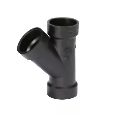 streamline-02823h-pipe-wye-2-in-hub-black Streamline 02823H Pipe Wye, 2 in Hub, Black