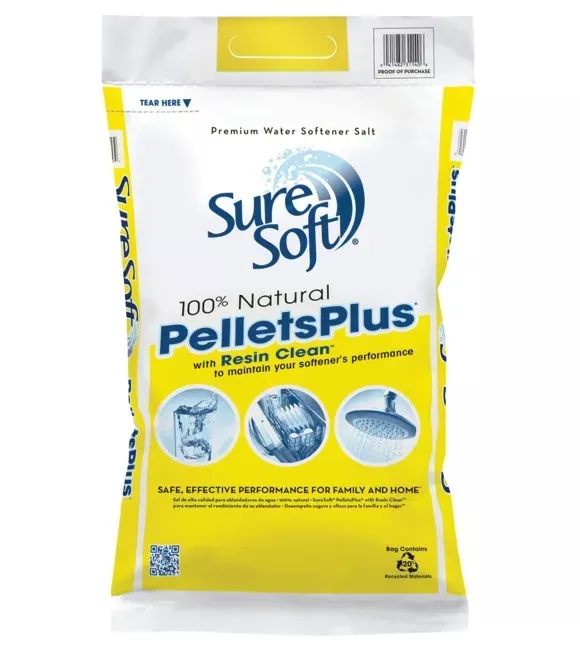 Sure Soft, Water Softener Pellets Plus, 40 lb