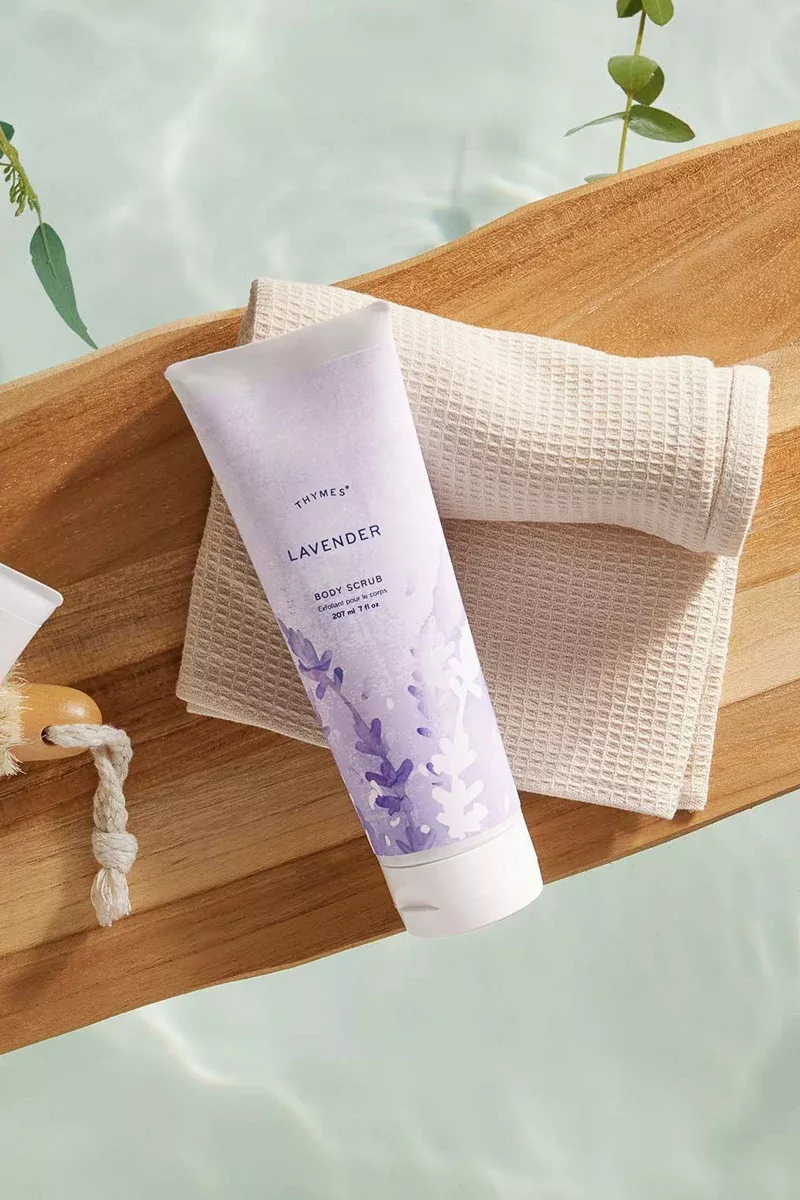 thymes-lavender-body-scrub Thymes Lavender Body Scrub