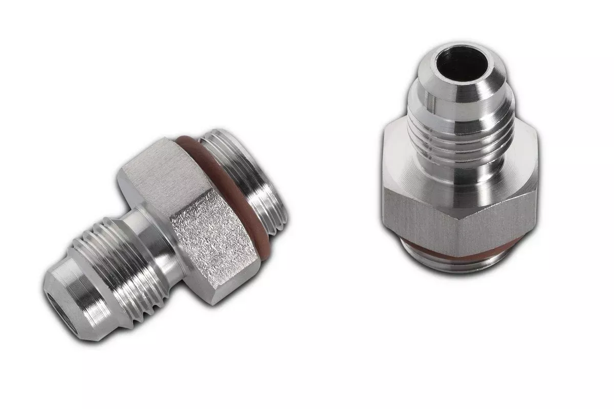 TRS21 Upgraded Compressor head SS ¼” SAE 45D IN and OUT fittings