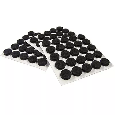 truguard-felt-bumpers-self-adhesive-black-round-3-8-in-75-pk TruGuard Felt Bumpers, Self-Adhesive, Black, Round, 3/8-In., 75-Pk.