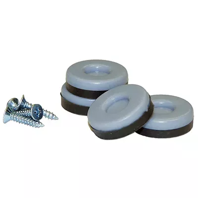 truguard-furniture-sliders-with-screws-gray-blue-round-1-in-4-pk TruGuard Furniture Sliders With Screws, Gray Blue, Round, 1-In., 4-Pk.