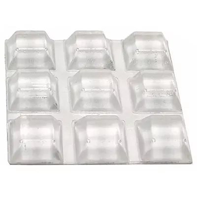 truguard-vinyl-bumpers-self-adhesive-clear-square-1-2-in-9-pk TruGuard Vinyl Bumpers, Self-Adhesive, Clear, Square, 1/2-In., 9-Pk.