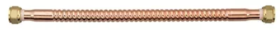 Water Heater Connector, Corrugated Copper, 3/4 FIP x 24-In.