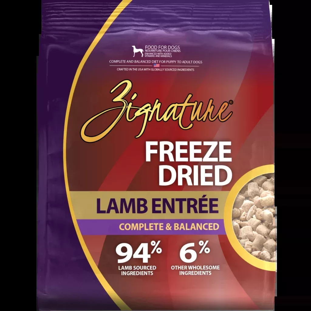 zignature-freeze-dried-lamb-entr-e-dog-food Zignature Freeze Dried Lamb Entrée Dog Food