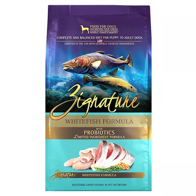 zignature-grain-free-white-fish-meal-formula-dog-food-25-lb Zignature Grain Free White Fish Meal Formula Dog Food - 25 lb