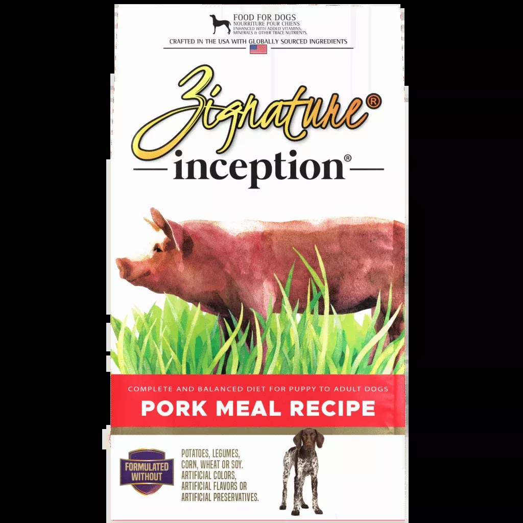 zignature-inception-pork-meal-recipe Zignature Inception Pork Meal Recipe