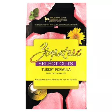 zignature-select-cuts-turkey-formula-dog-food-25-lb Zignature Select Cuts Turkey Formula Dog Food - 25 lb