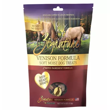 zignature-venison-dog-treats-4-oz Zignature Venison Dog Treats - 4 oz