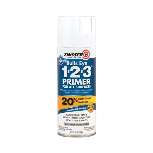 zinsser-bulls-eye-1-2-3-aerosol-spray-primer-sealer-13-oz Zinsser Bulls Eye 1-2-3 Aerosol Spray Primer Sealer, 13 oz.