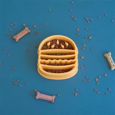 zippy-paws-slow-feed-bowl-hamburger Zippy Paws Slow Feed Bowl Hamburger