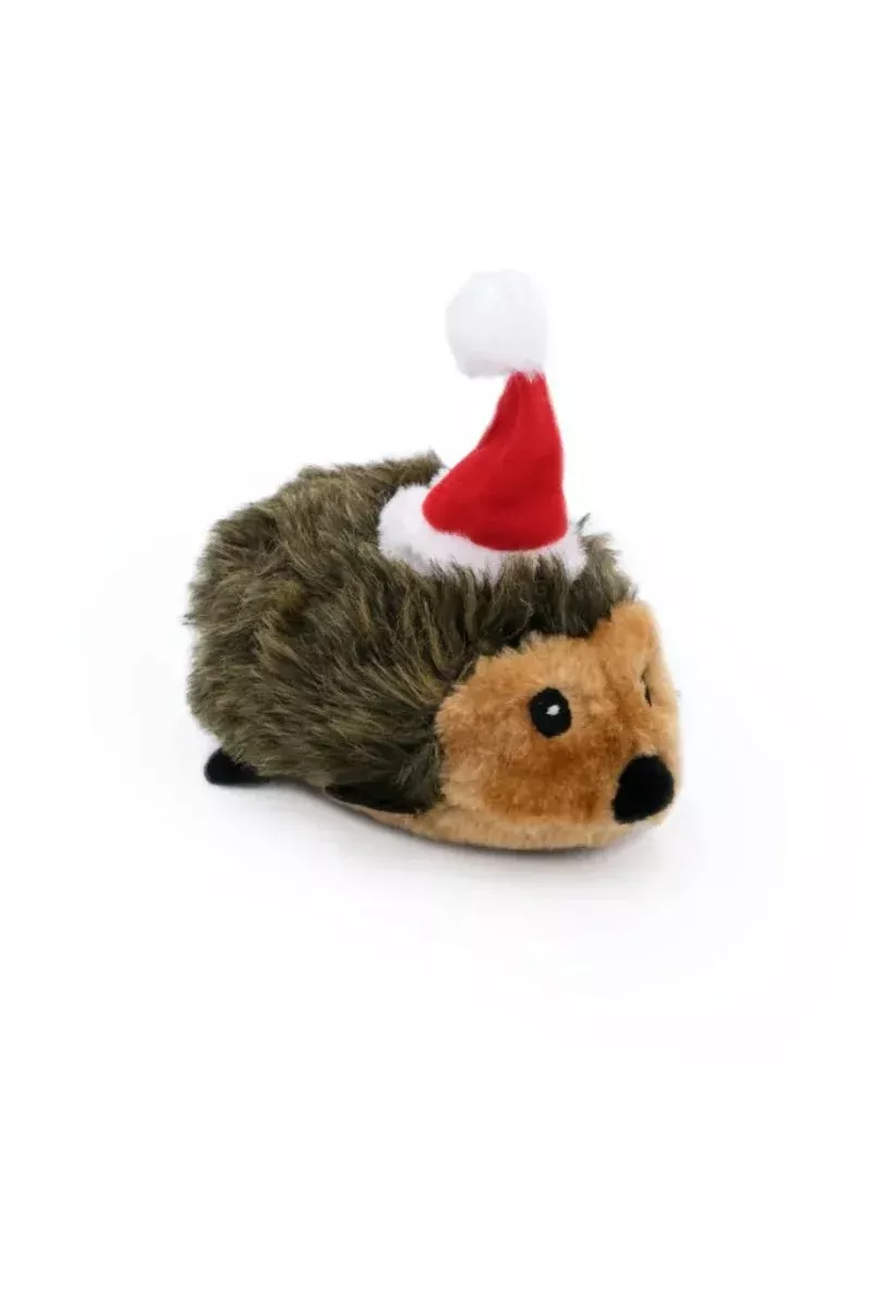 zippypaws-plush-holiday-hedgehog-small ZippyPaws Plush Holiday Hedgehog Small
