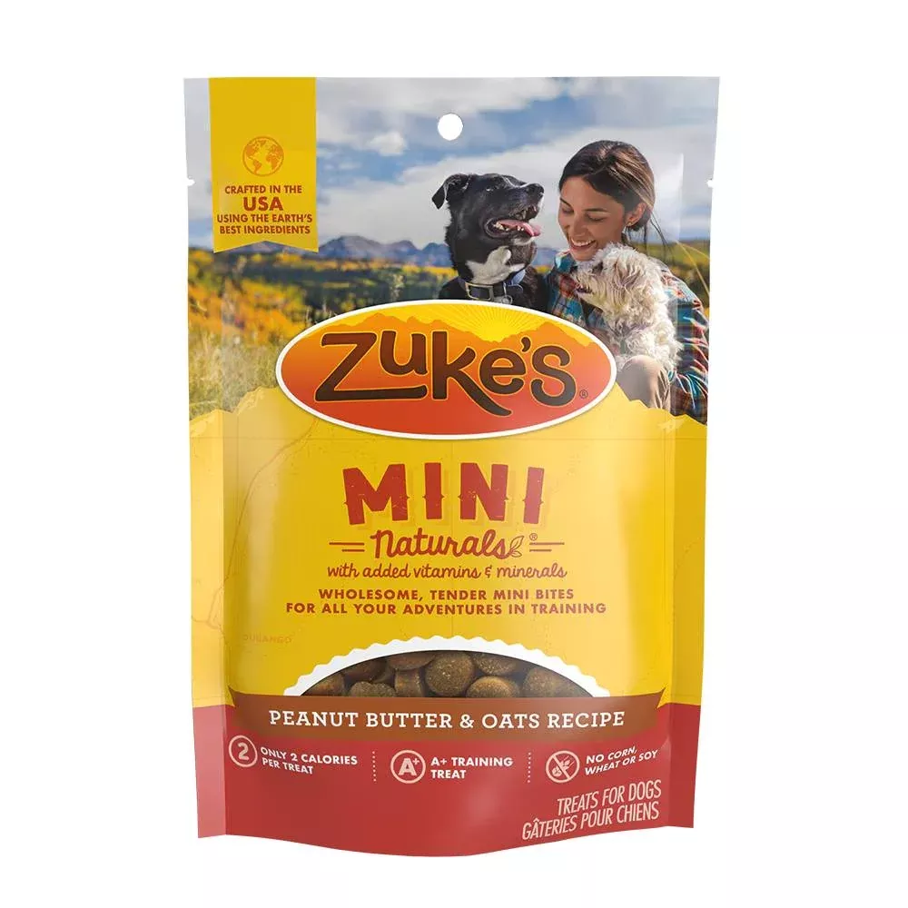 zuke-s-mini-naturals-peanut-butter-oats-recipe-dog-treats Zuke’s Mini Naturals Peanut Butter & Oats Recipe Dog Treats